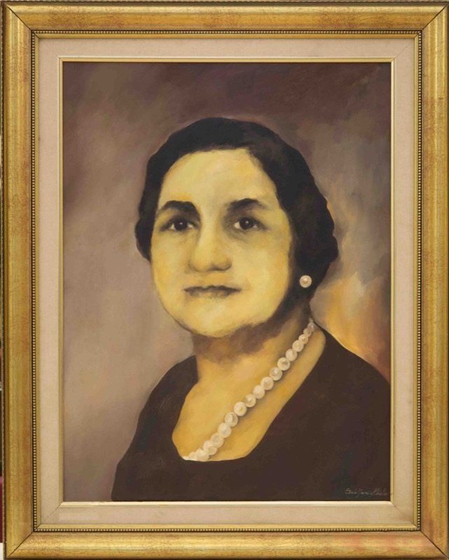 N°5 DOÑA BERTA GARDÉS (Her mother) 59cm x 80cm