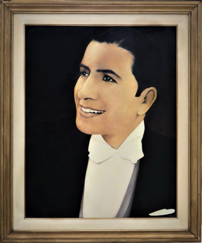 N°13 FOREVER GARDEL 105cm x 125cm