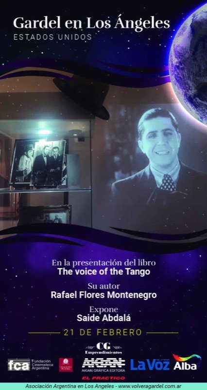 Gardel en Los Ángeles 23 de febrero