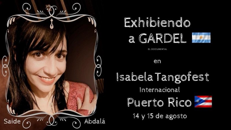 Exhibiendo a Gardel en Puerto Rico