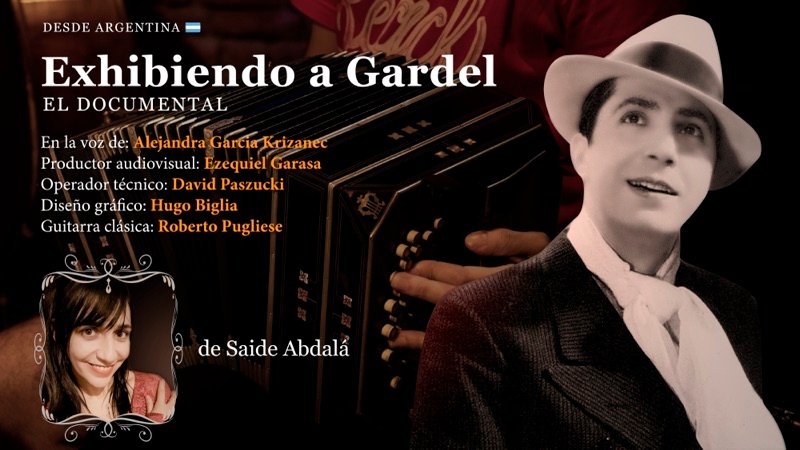 Exhibiendo a Gardel en Puerto Rico